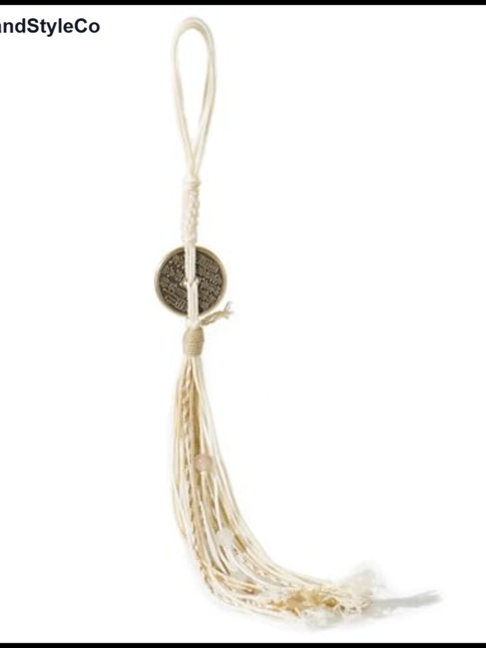 Long Tassel Bag Charms Tradition Lucky Backpack Charm Copper Alloy